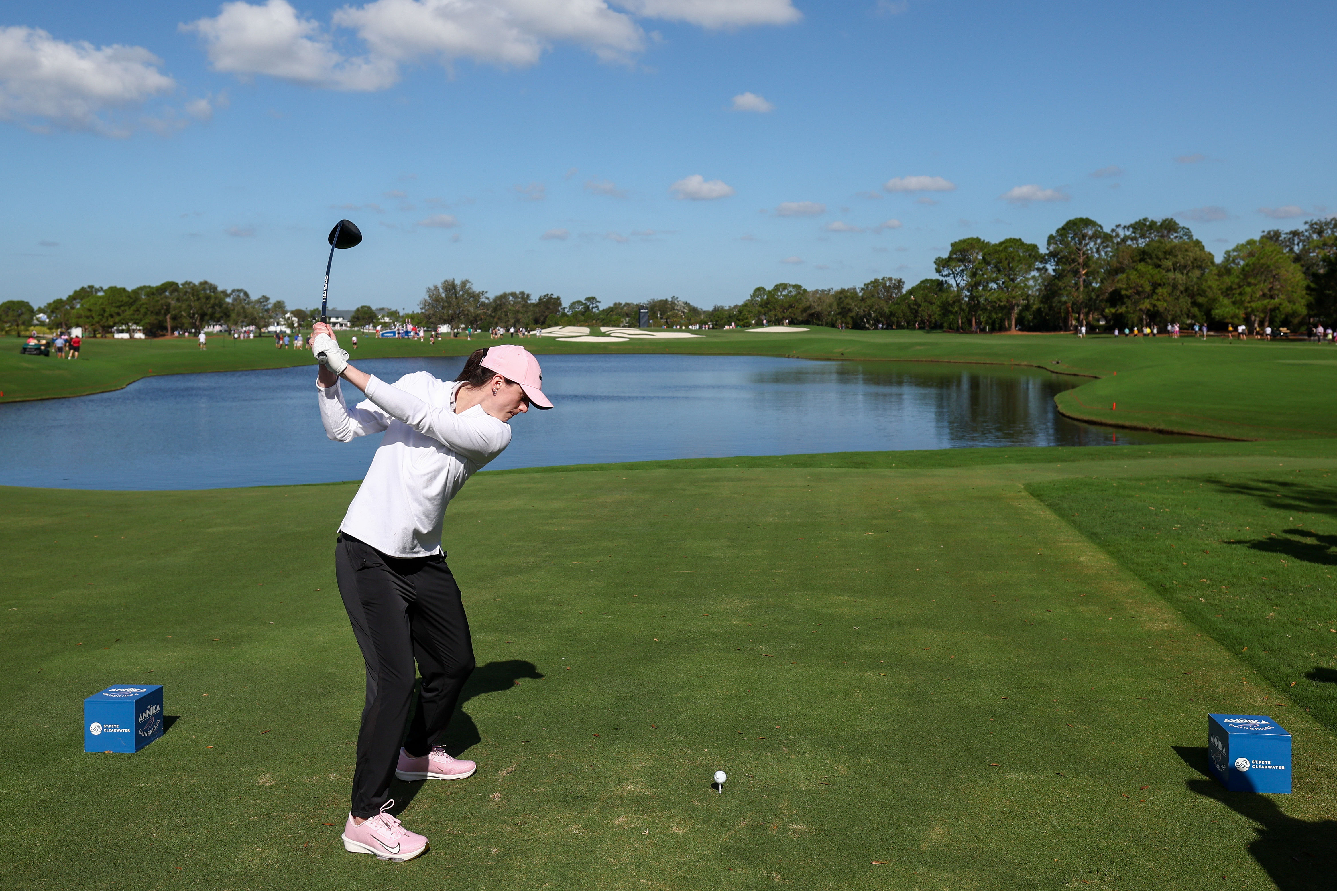 How did Caitlin Clark perform at The Annika? (Photo: IMAGN)