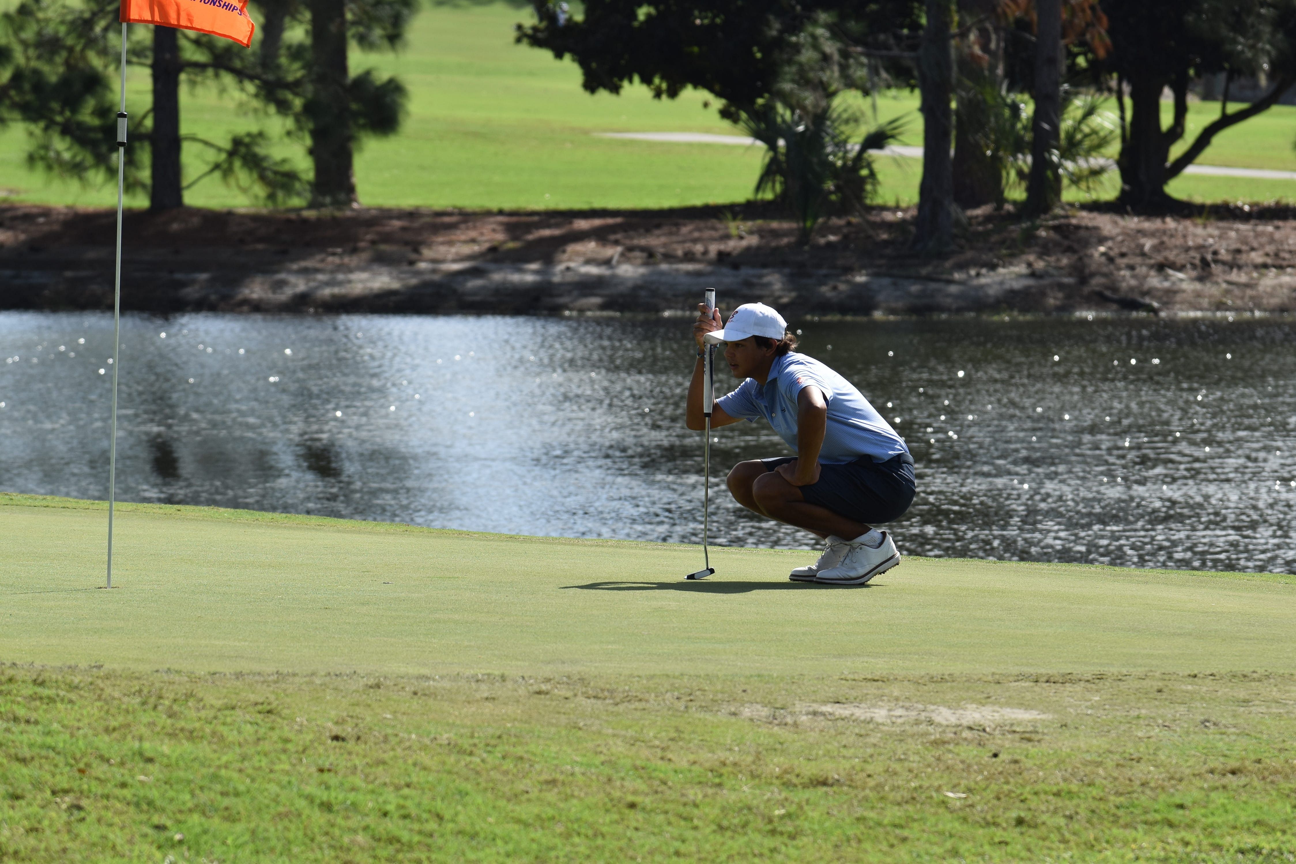 Charlie Woods at the Florida high school state championship (Source: Imagn)