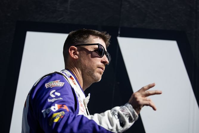 Denny Hamlin extremely clear about "retirement" scenario amid split with $72B-worth FedEx