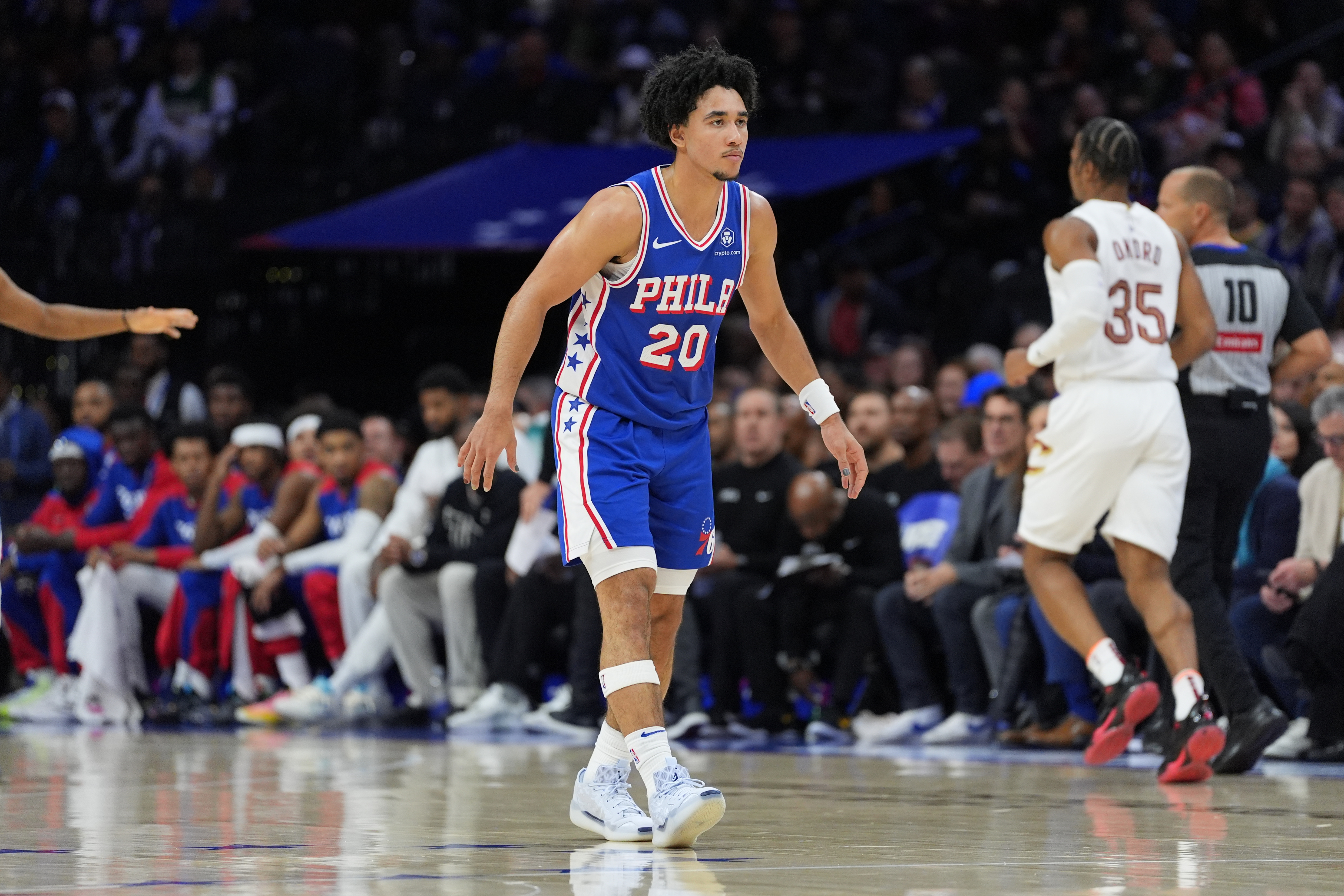 Jared McCain stats tonight: Sixers rookie drops career-high in Joel Embiid and Paul George's absence vs Cavaliers (Nov. 13)