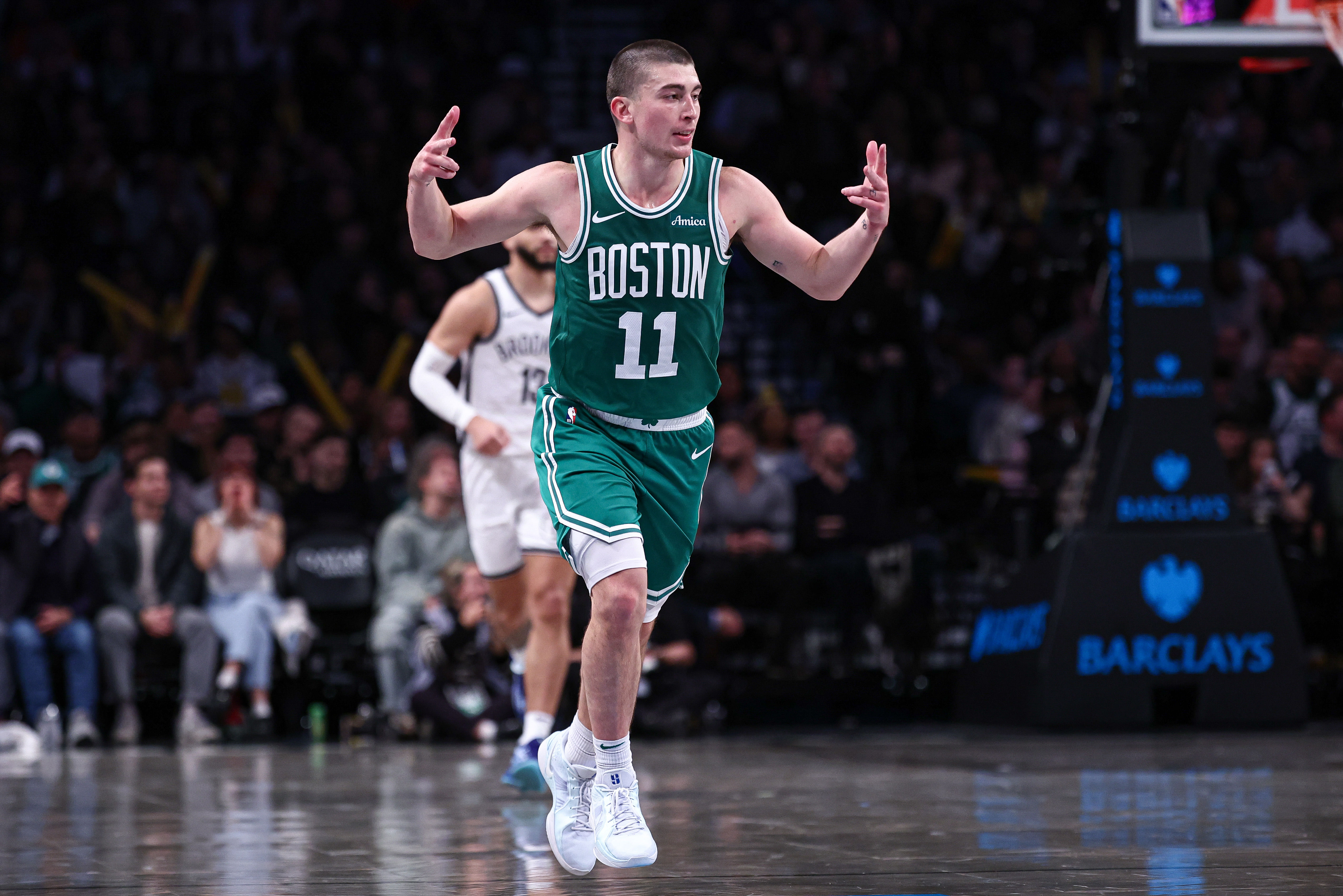 Boston Celtics point guard Payton Pritchard (Image Credit: Vincent Carchietta-Imagn Images)