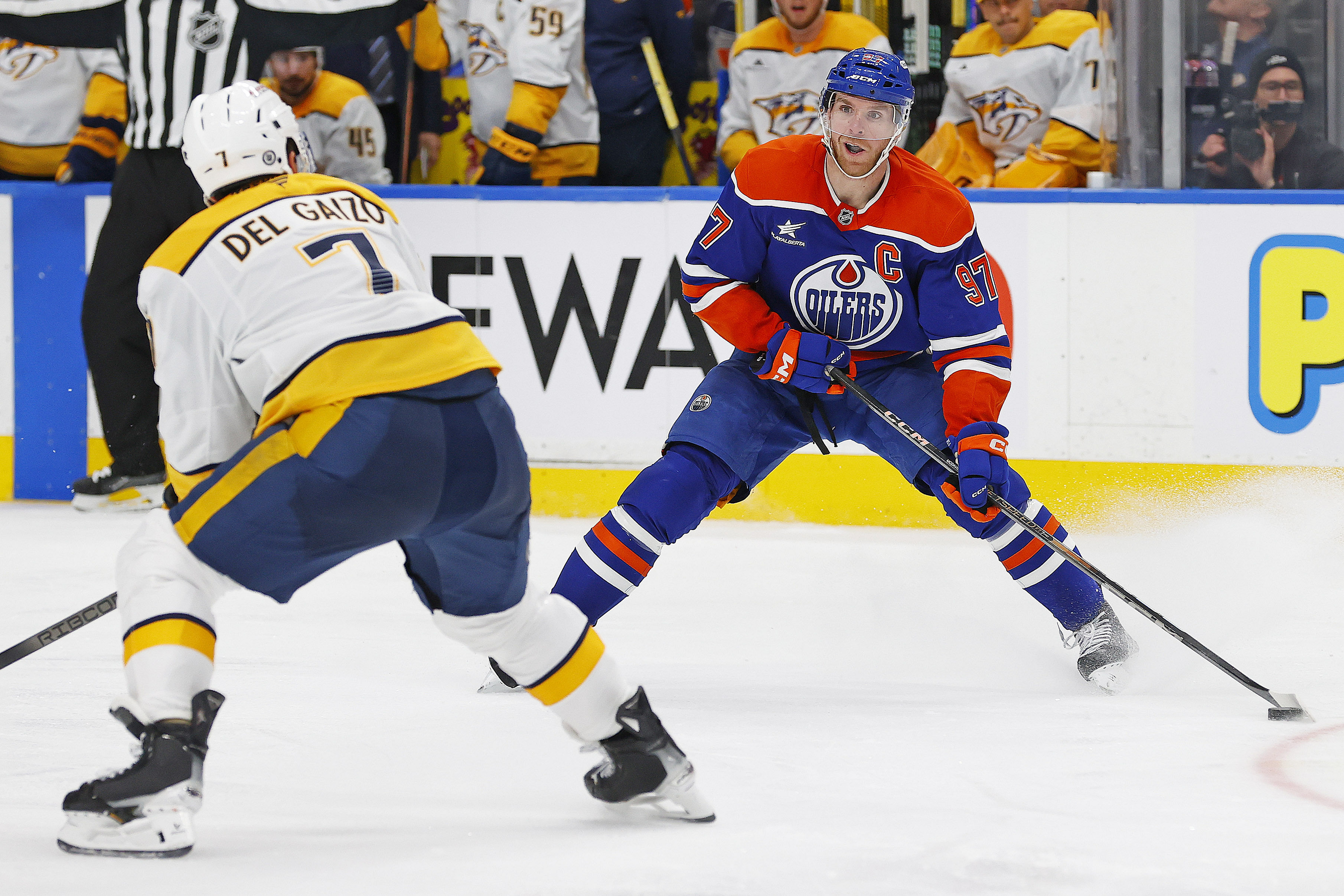 Connor McDavid scored in the Oilers&rsquo;s latest loss. (Credits: IMAGN)