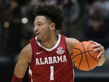 "Officiating is terrible": College hoops fans criticize officiating as Alabama star Mark Sears "gets Jalen Brunson treatment"