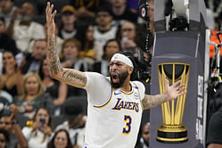 "NBA has to ban flopping": Journalist calls out Anthony Davis' egregious flop to secure Lakers' win over Spurs in NBA Cup