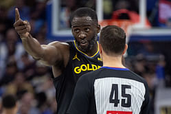 NBA ref hilariously tries convincing Draymond Green to keep his "feelings" in check - "Listened to the first 10 minutes of your podcast"