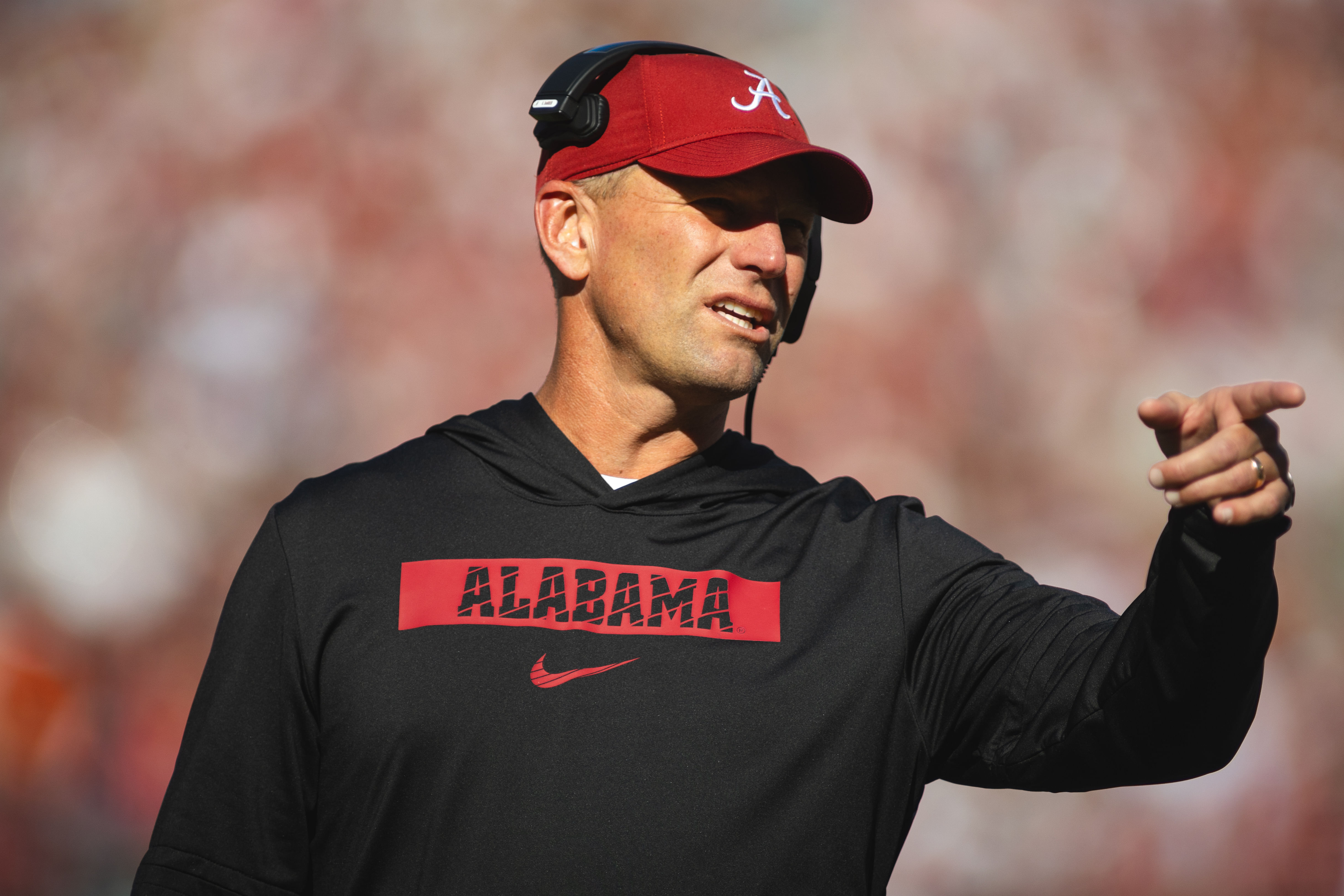 Alabama Crimson Tide HC Kalen DeBoer - Source: Imagn