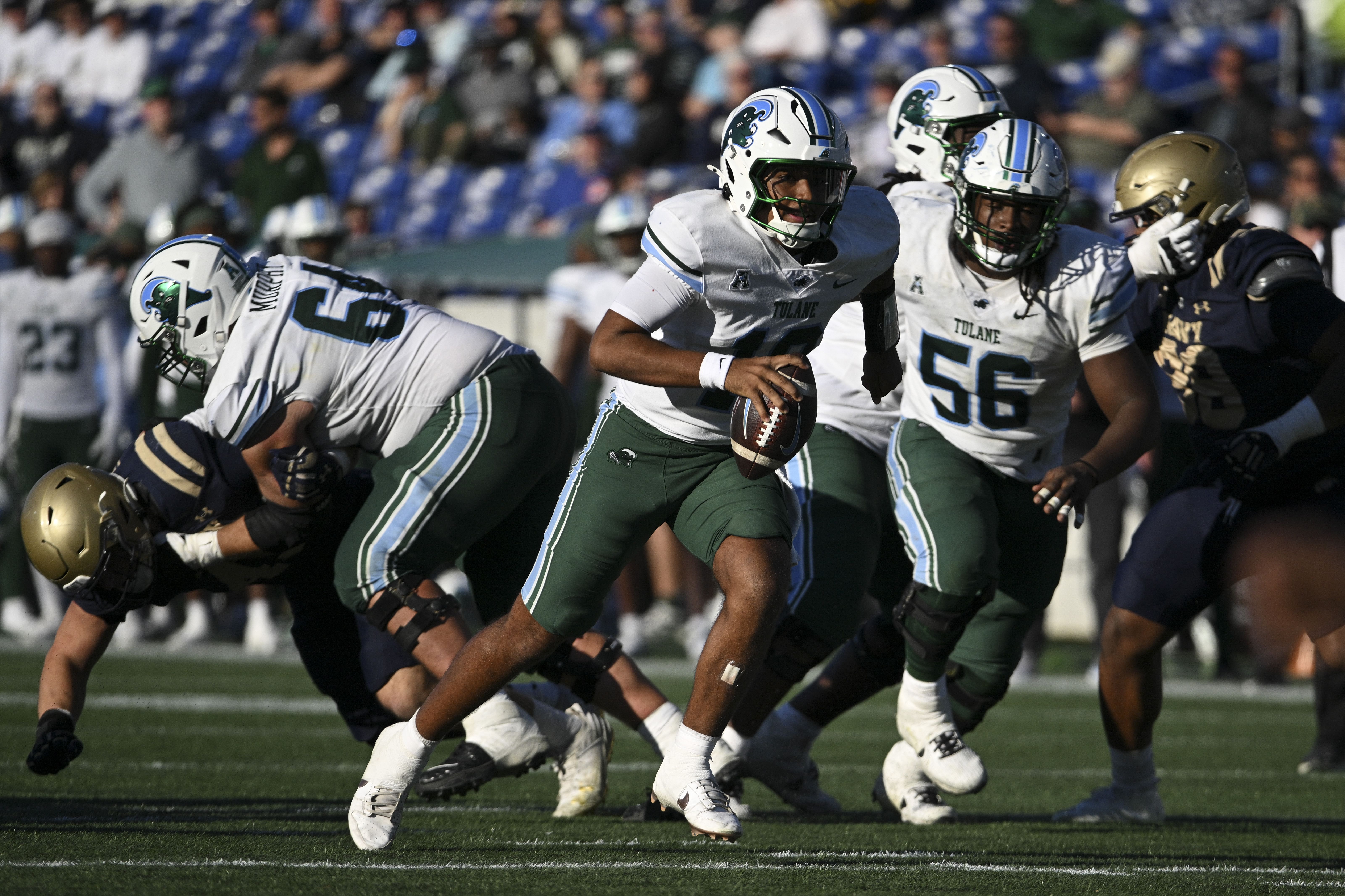 NCAA Football: Tulane at Navy - Source: Imagn