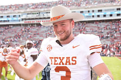 Texas insider credits Quinn Ewers for 1 thing despite difficult game against Arkansas