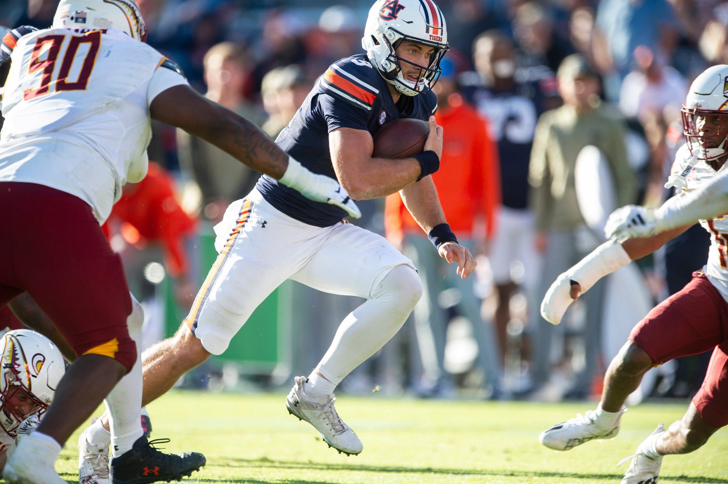 Texas A&M vs. Auburn projected starting lineup Week 13 2024 college