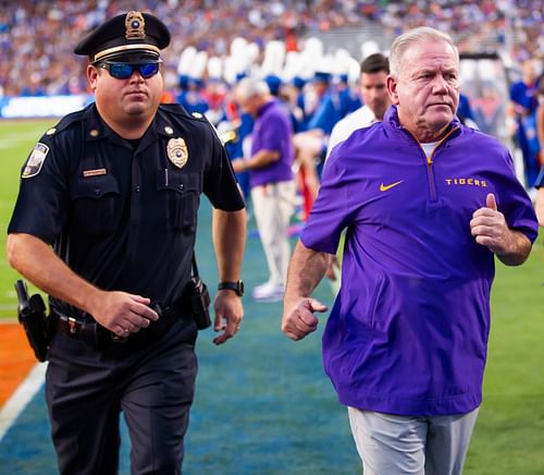 How Brian Kelly and LSU finish a disappointing 2024 season could determine their mutual future. (Credits: IMAGN)