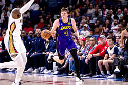 Dalton Knecht Stats Tonight: Lakers rookie shatters records in career-night vs Jazz (Nov. 19)