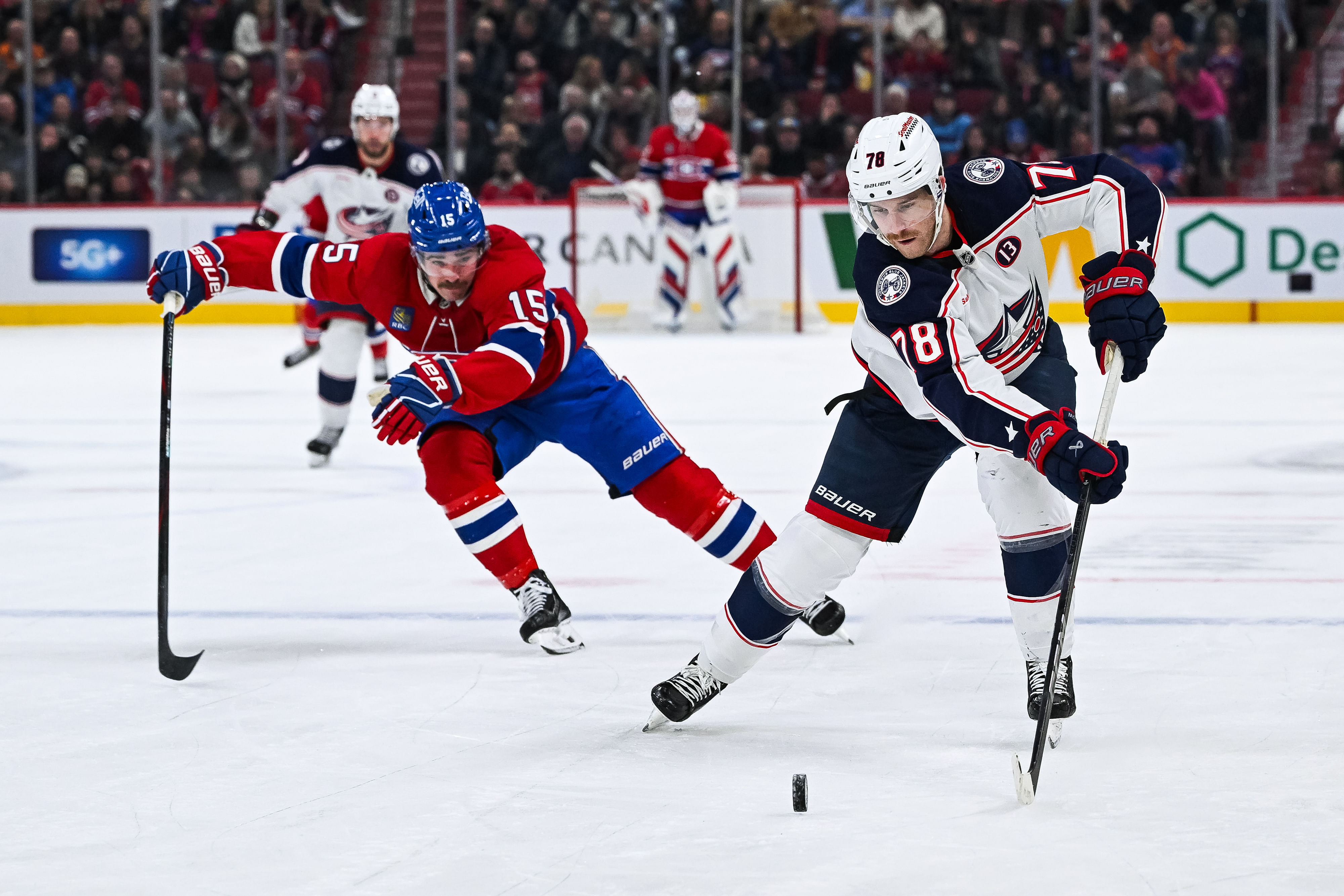 NHL: Columbus Blue Jackets at Montreal Canadiens - Source: Imagn