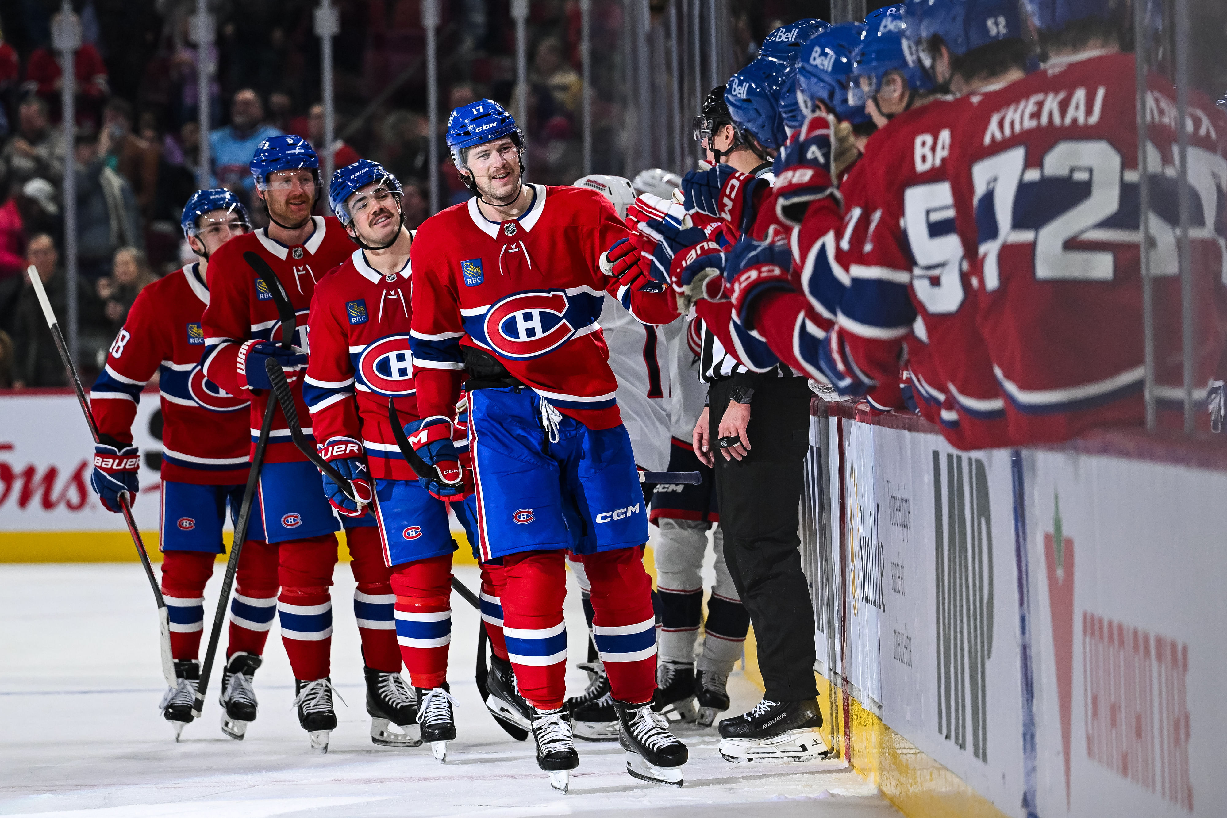 NHL: Columbus Blue Jackets at Montreal Canadiens - Source: Imagn