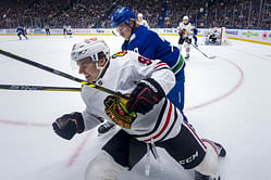 "Just a little salt in the wound": Blackhawks HC makes his feelings known about Connor Bedard's botched dump-in attempt that sealed loss to Canucks