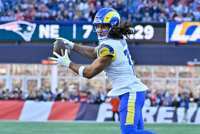 Is Puka Nacua playing tonight vs Eagles? Rams WR's status explored for Week 12 SNF showdown