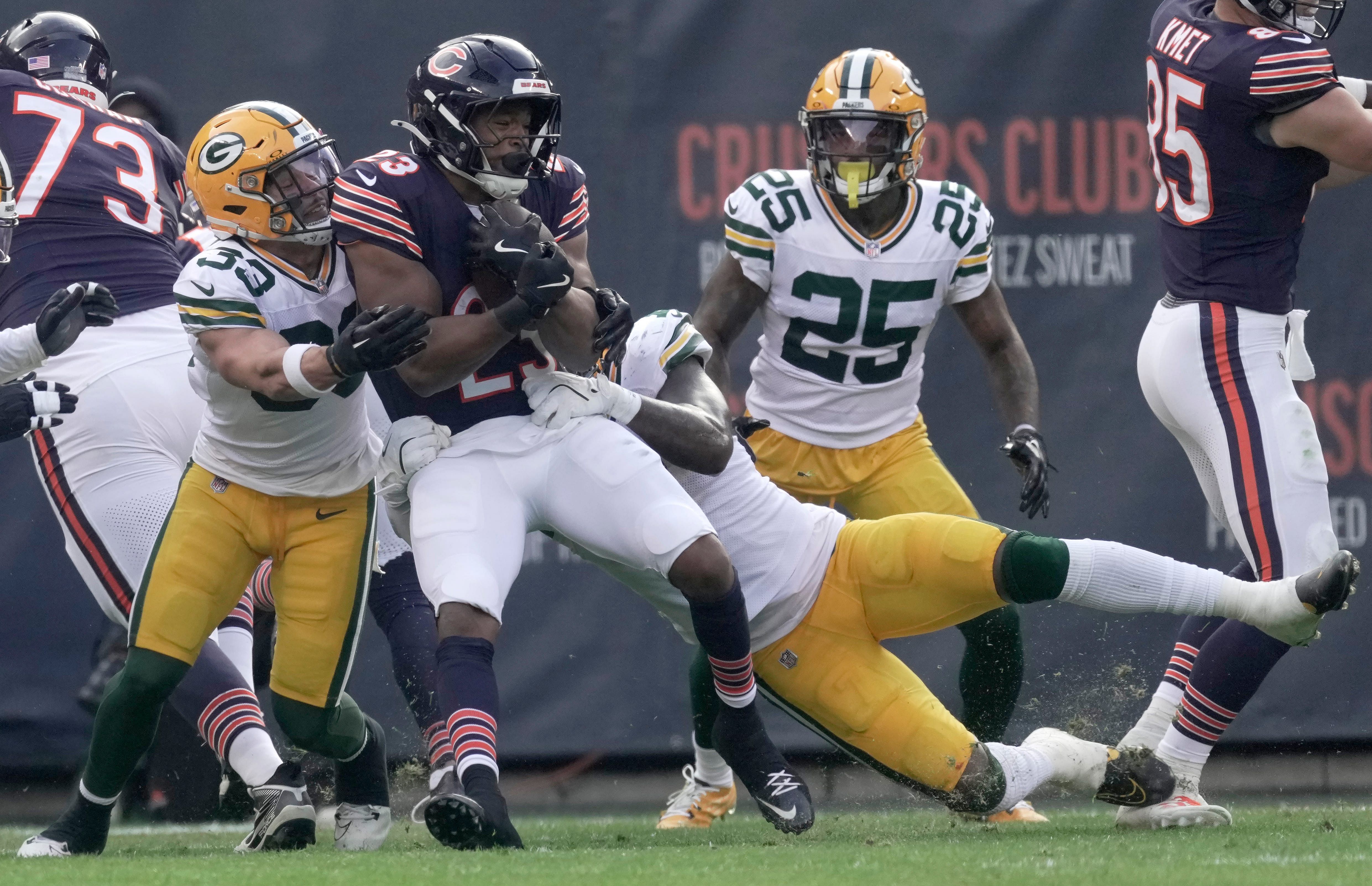 The Chicago Bears lost to the Green Bay Packers 20-19 - Source: Imagn