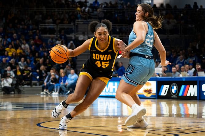 Hannah Stuelke stats today: How did the Iowa Hawkeyes star fare vs Rhode Island? (Nov 28)