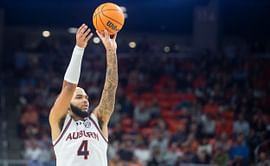 "Idk whats going on with his diet or weight-lifting or what": College hoops fans go gaga over Auburn star Johni Broome