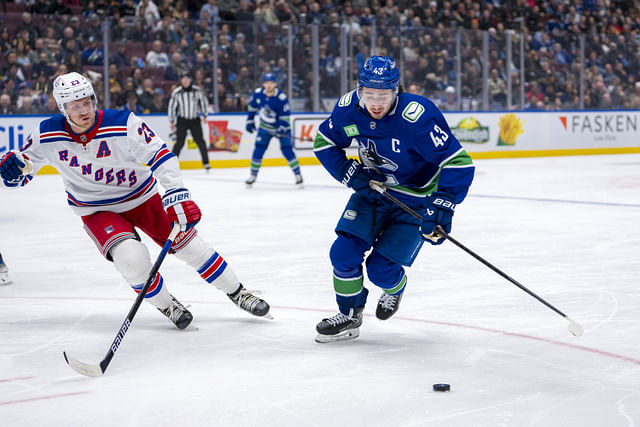 NHL: New York Rangers at Vancouver Canucks - Source: Imagn