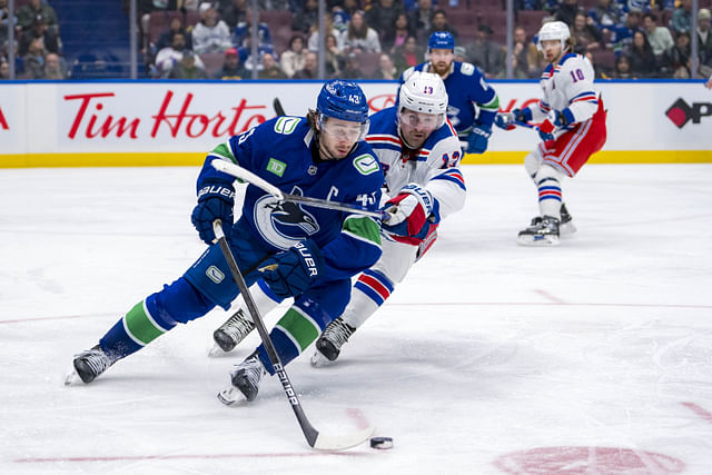 NHL: New York Rangers at Vancouver Canucks - Source: Imagn