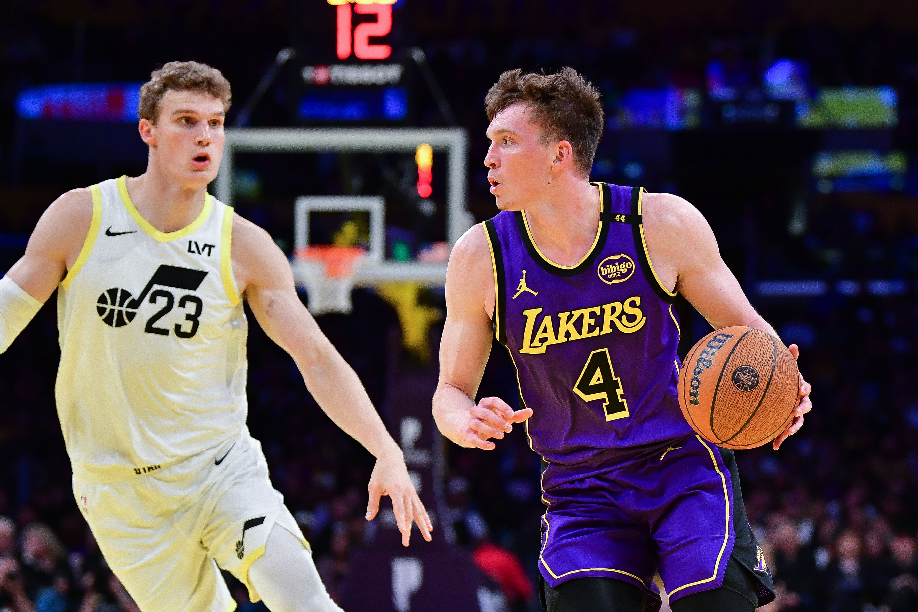 NBA: Utah Jazz at Los Angeles Lakers - Source: Imagn