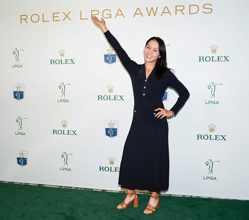 Lydia Ko won an award at the Rolex Awards (Image via Imagn)