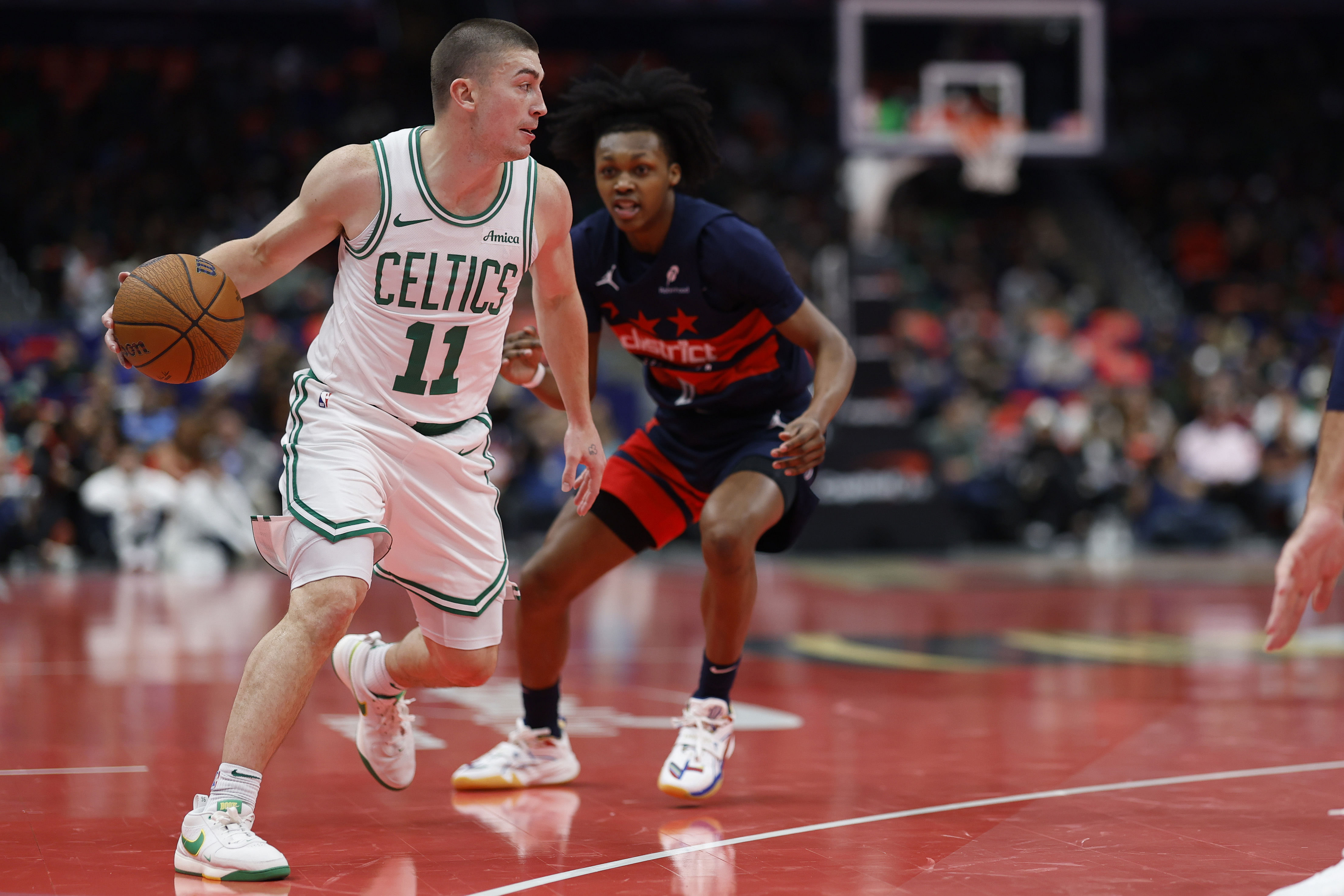 Boston Celtics point guard Payton Pritchard (Image Credit: Geoff Burke-Imagn Images)