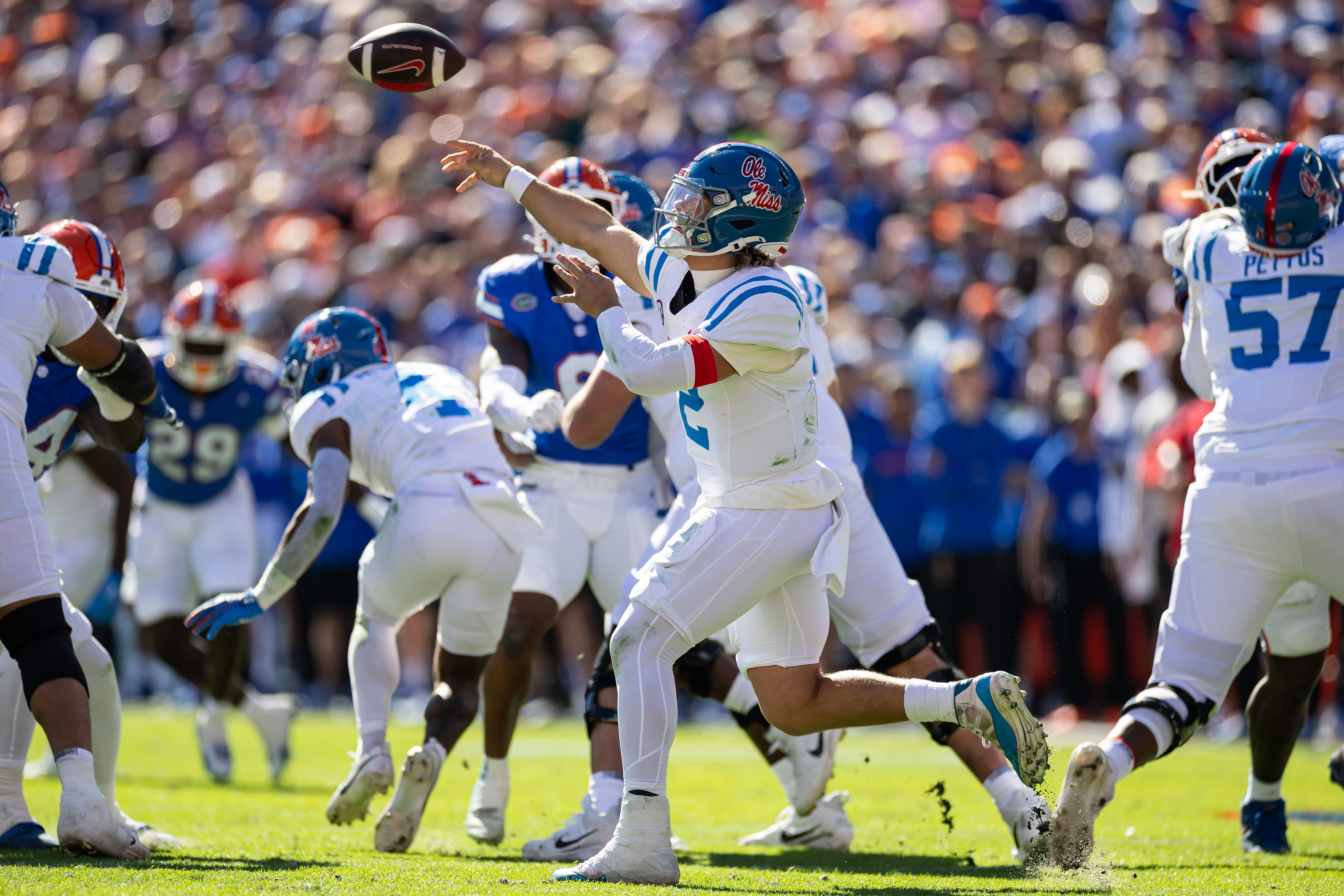 NCAA Football: Mississippi at Florida - Source: Imagn