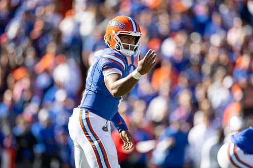 Florida QB DJ Lagway has rescued the Gators' season and probably coach Billy Napier's job. (Image Source: IMAGN)