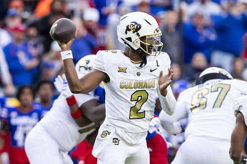 Colorado Buffaloes QB Shedeur Sanders - Source: Imagn