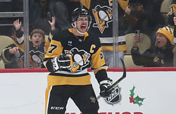 "It's not enjoyable, obviously": Sidney Crosby makes his feelings known about getting 600th career goal in Penguins' embarassing 6-1 loss