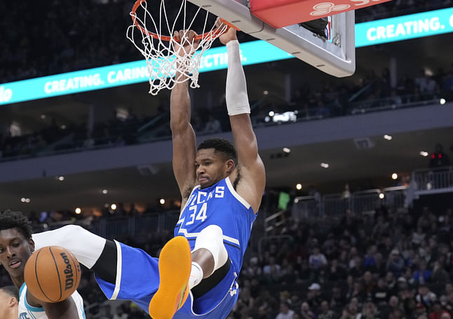 Giannis Antetokounmpo sends message to \'haters\' after emulating Batman villain face 