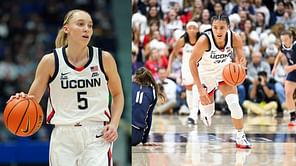 "The tension in this interview was CRAZY": College hoops fans react to Azzi Fudd and Paige Bueckers' Baha Mar Championship conference