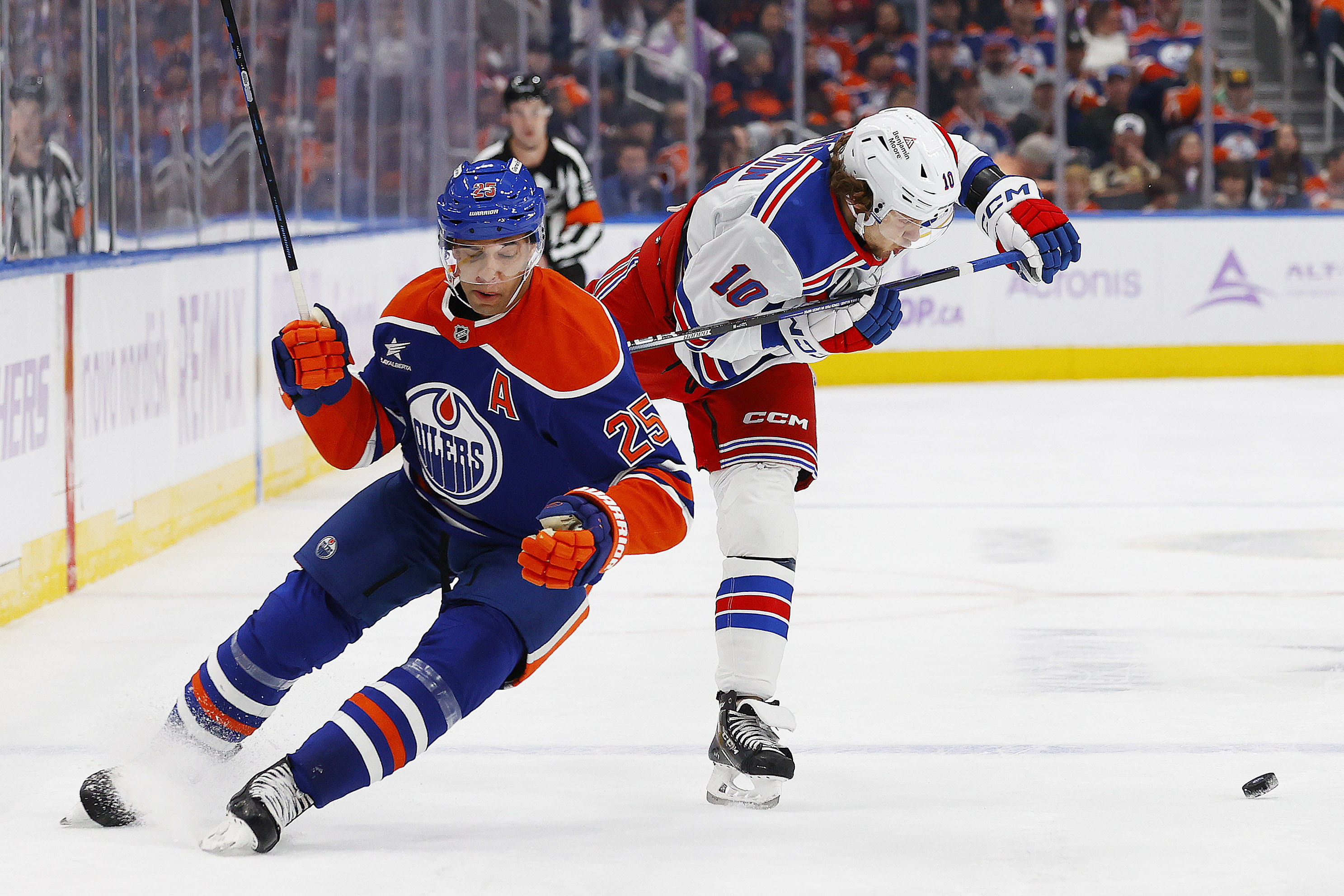 NHL: New York Rangers at Edmonton Oilers - Source: Imagn