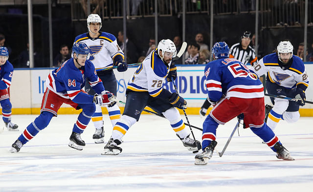 NHL: St. Louis Blues at New York Rangers - Source: Imagn