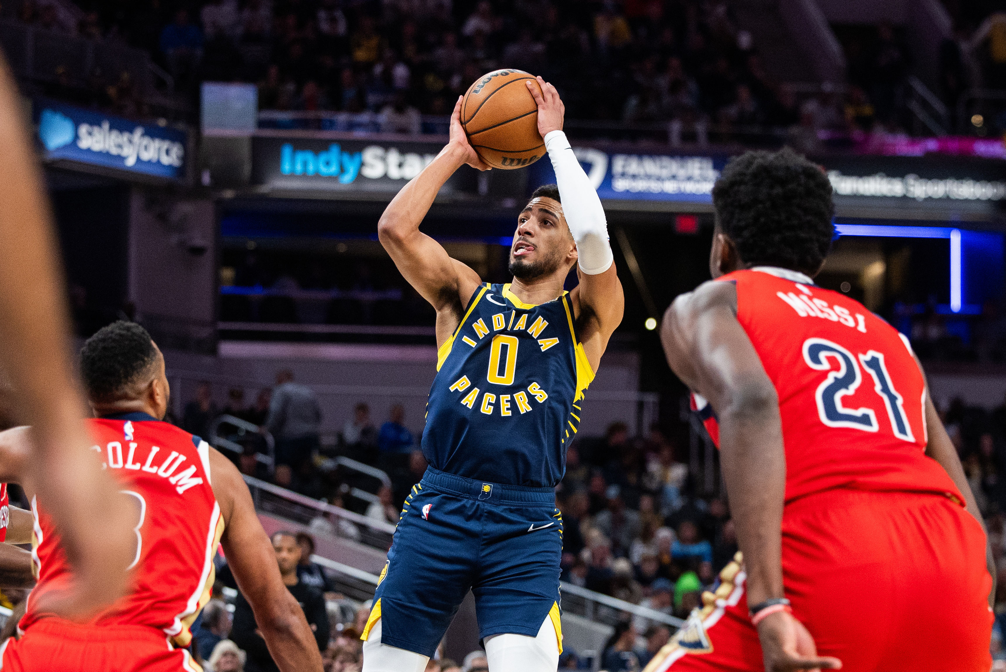 Tyrese Haliburton came out of his slump in win over Pelicans. (Photo: IMAGN)