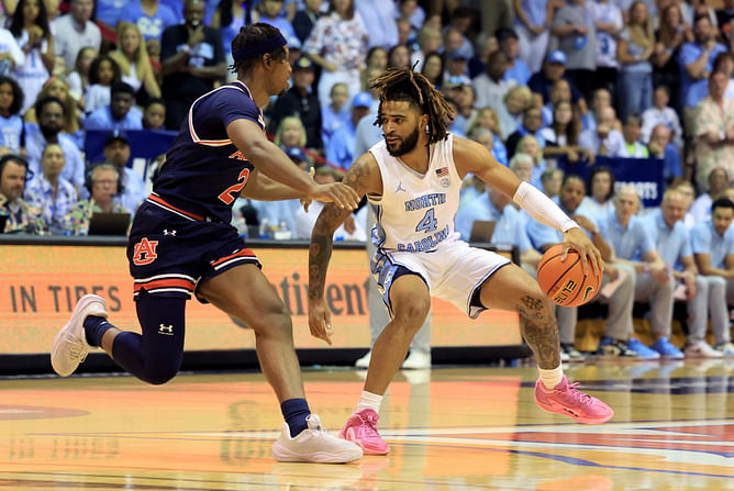 RJ Davis stats tonight: How did North Carolina star fare vs Auburn? (Nov 26)