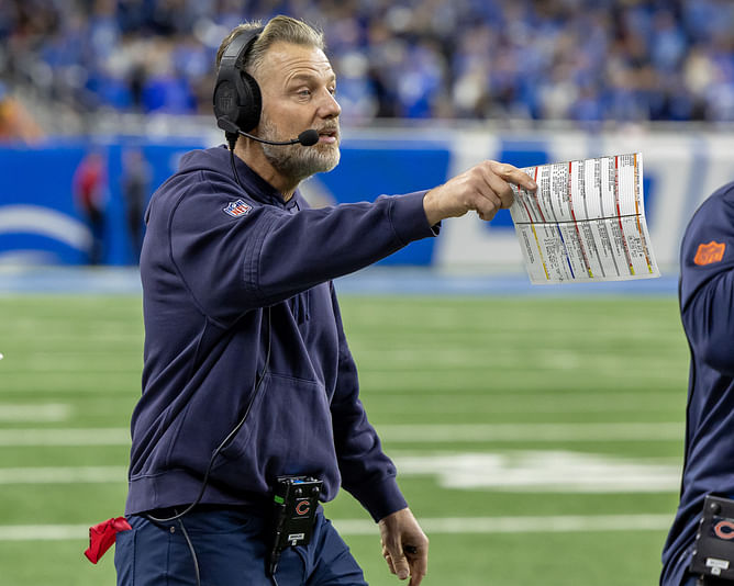"It was a fireable finish": Ex-NFL star flames Bears HC Matt Eberflus after Lions debacle