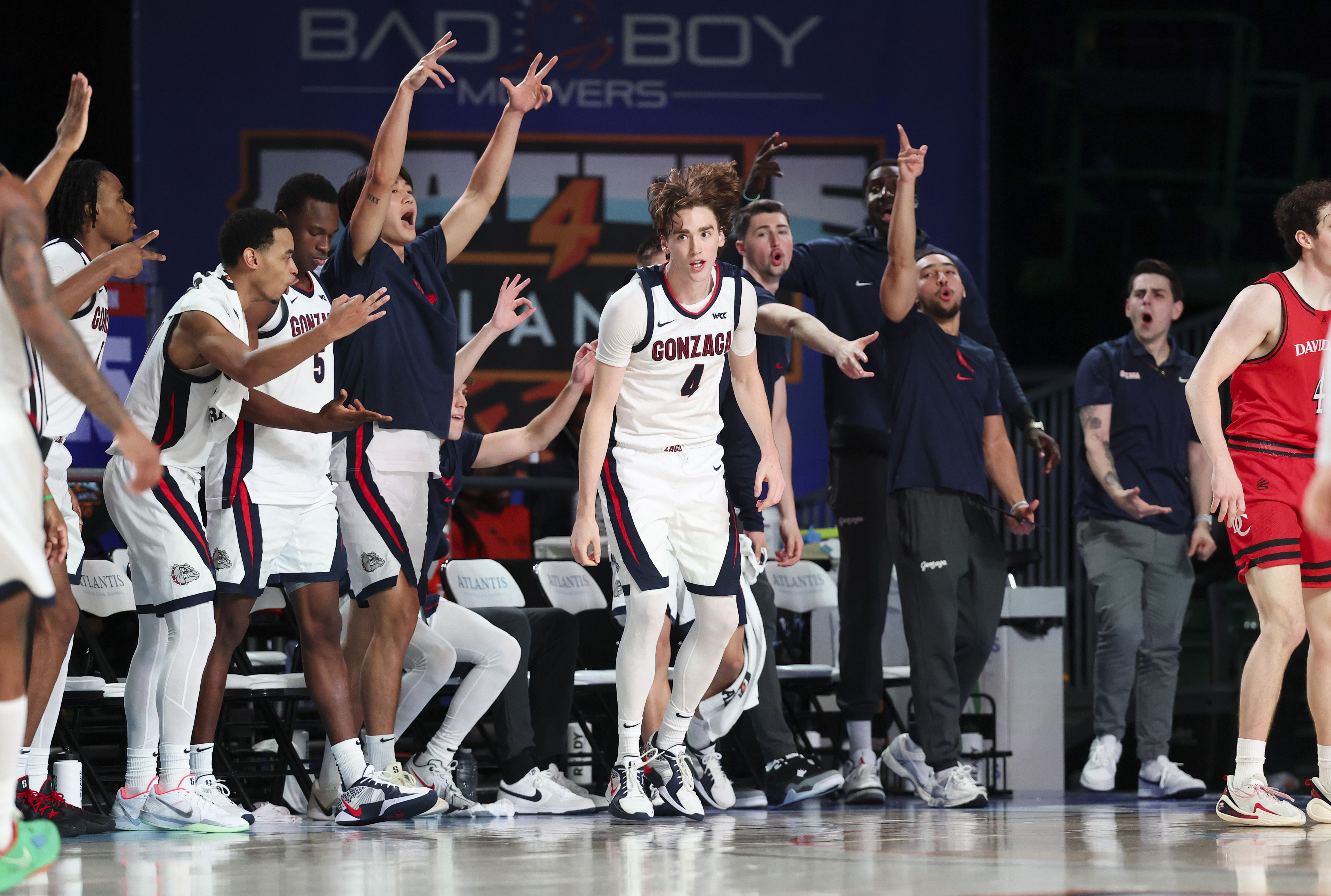 NCAA Basketball: Battle 4 Atlantis-Gonzaga vs Davidson - Source: Imagn