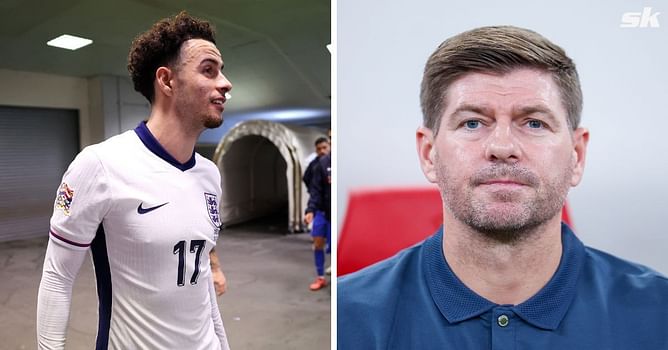 “Fine the FA and all the coaches for being so late” - Steven Gerrard reacts to performance from Liverpool star Curtis Jones in England win over Greece