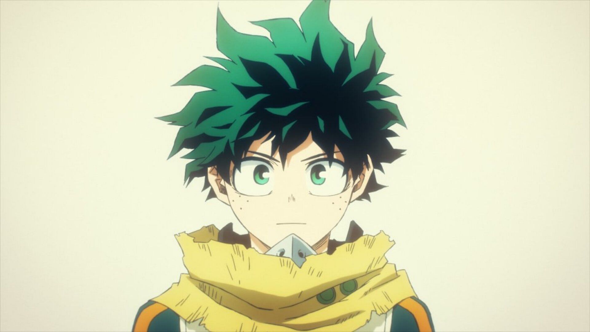 Deku as seen in My Hero Academia 7th season (Image via Bones)