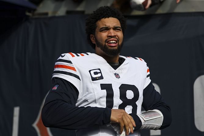 Caleb Williams calls out Detroit Lions linebacker's scary hit during Thanksgiving showdown