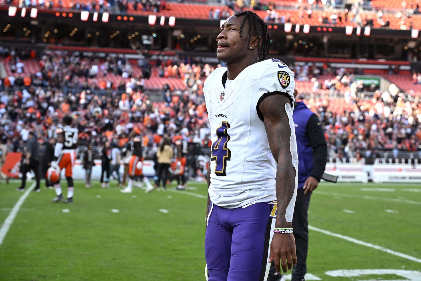 What is Zay Flowers' 40-yard dash?