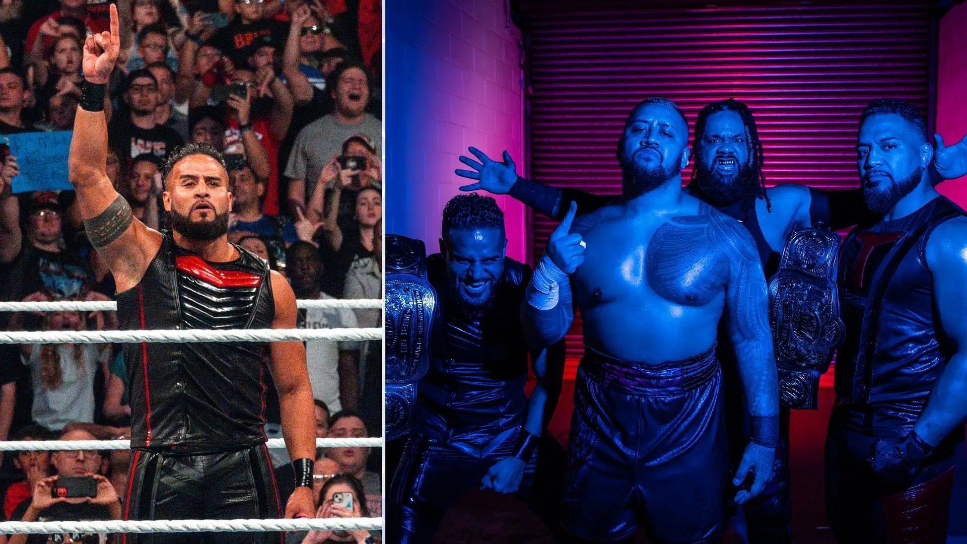 Tama Tonga (left) and The New Bloodline (right) [Image Credits: Tama Tonga