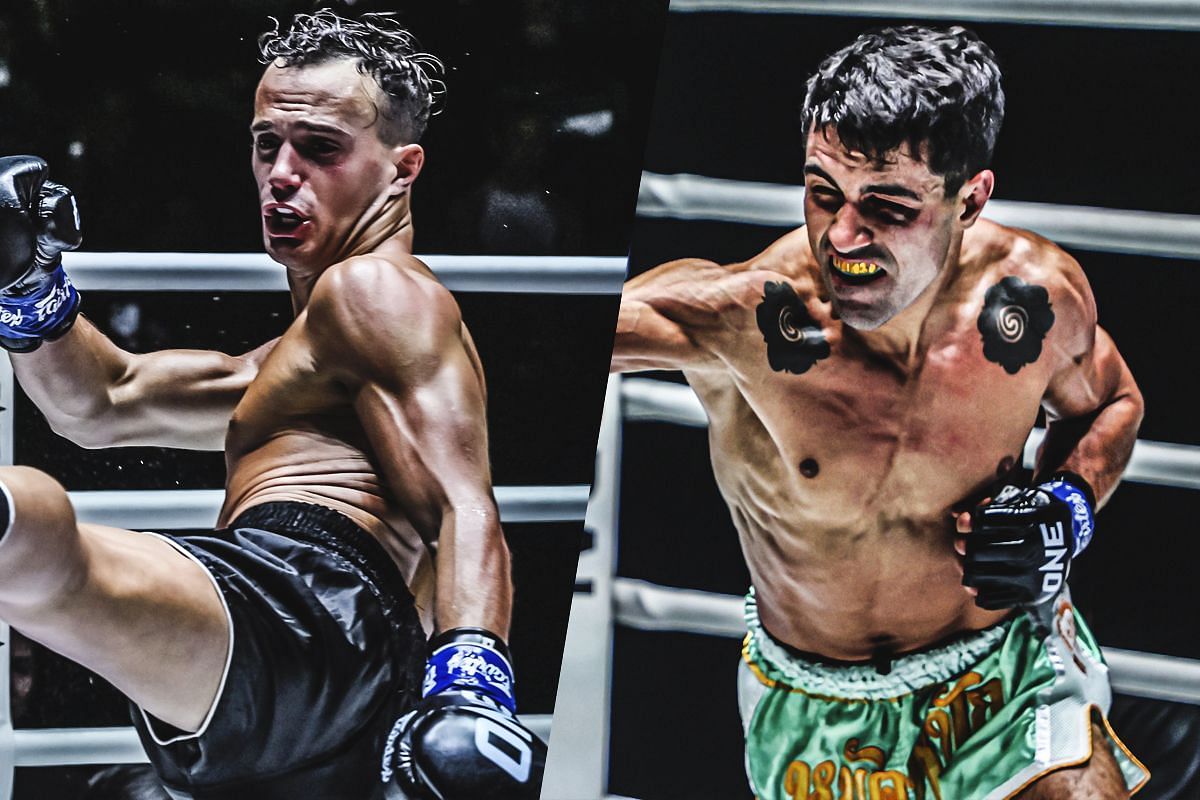 Jonathan Di Bella (left) and Rui Botelho (right) | Image credit: ONE Championship