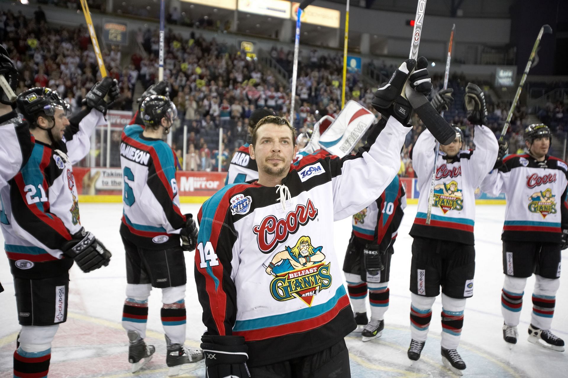 Theo Fleury, Belfast Giants - Source: Getty