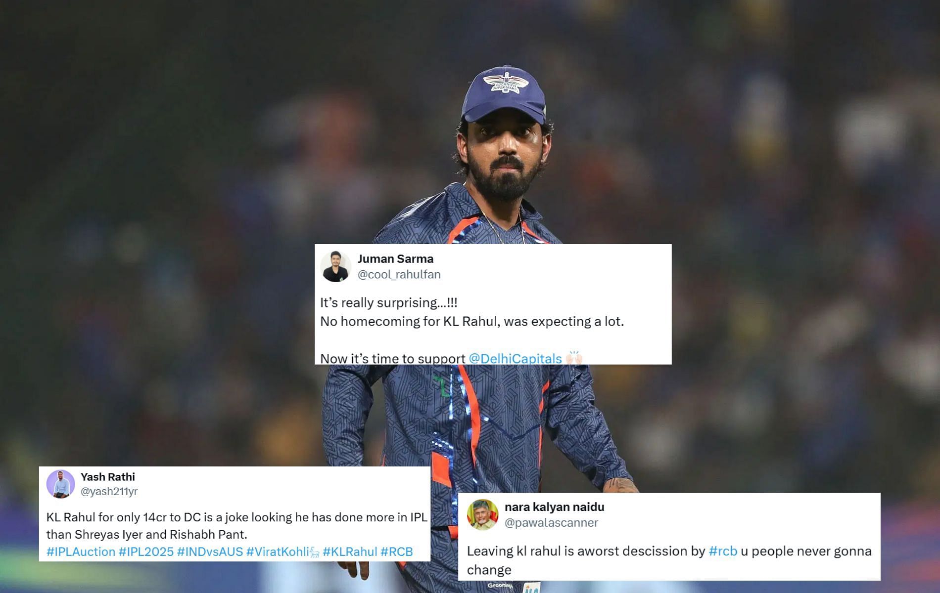 [Credit: Getty, @yash211yr, @pawalascanner, @cool_rahulfan X handles]