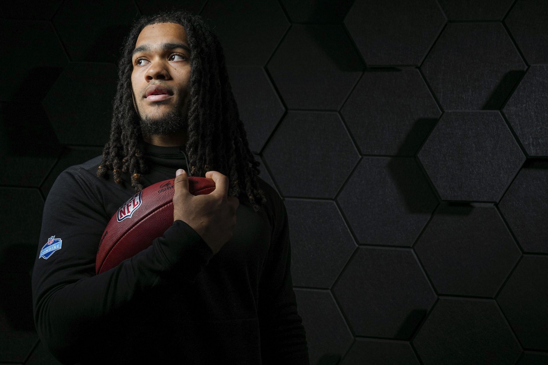 Jonathon Brooks during NFL Combine - Portraits - Source: Getty