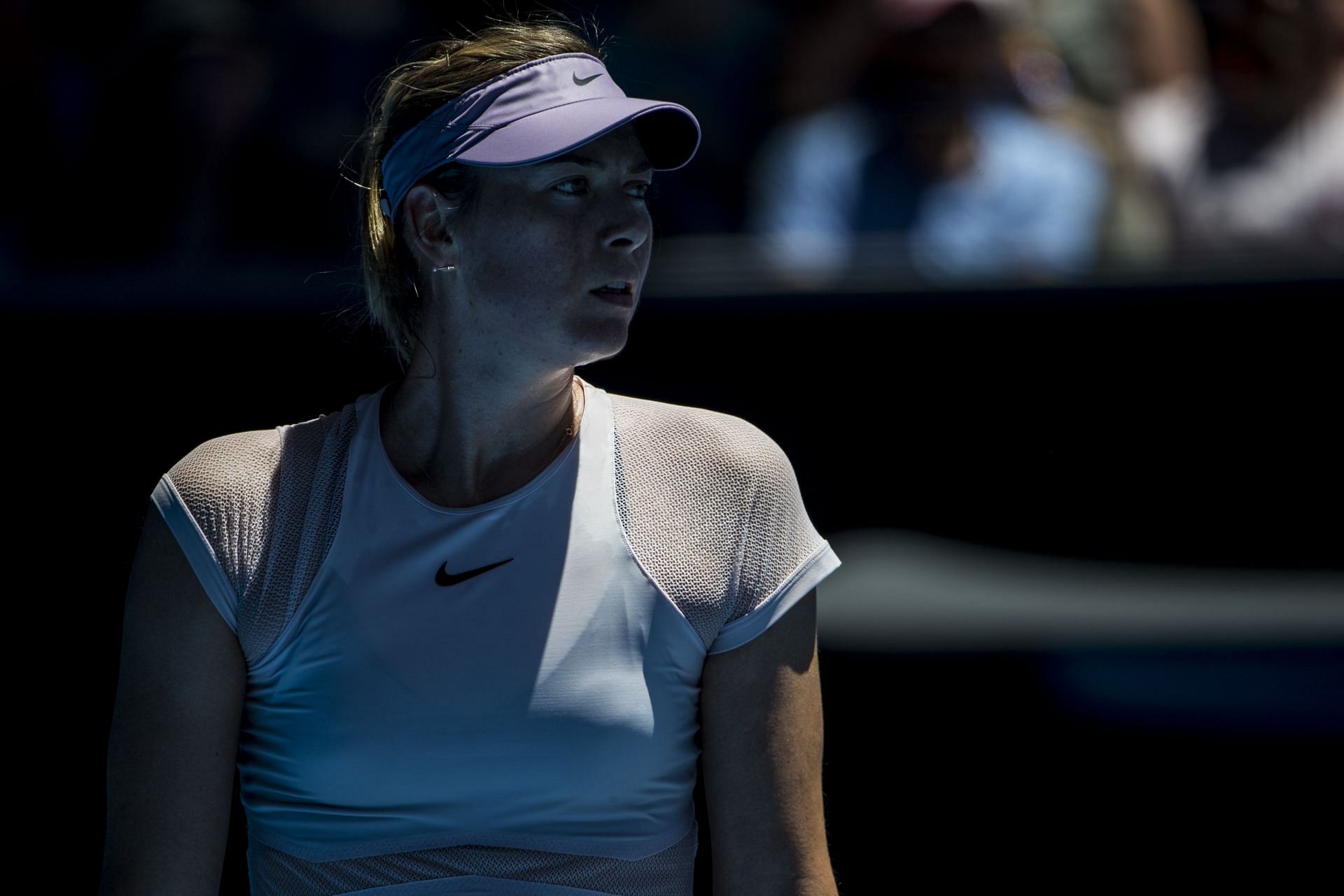 Maria Sharapova at the Australian Open 2018. (Photo: Getty)