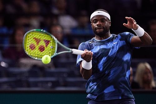 Frances Tiafoe in action at the Paris Masters (Image Source: Getty)